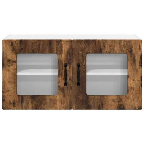  Fali konyhaszekrény Füstölt tölgy 80 x 31 x 40 cm Faanyag