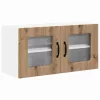  Fali konyhaszekrény Artisan tölgy 80 x 31 x 40 cm Faanyag