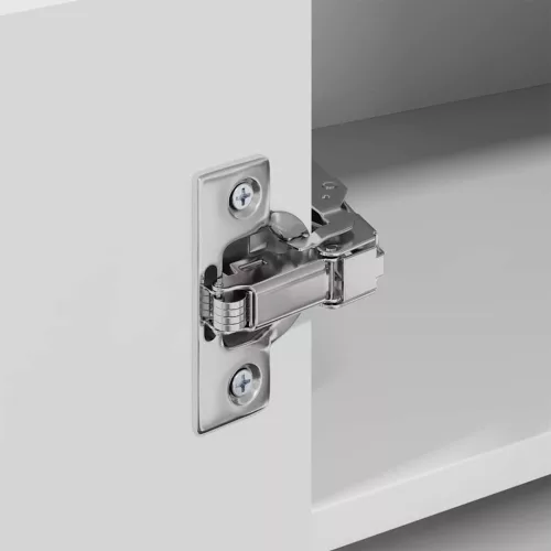  Fali konyhaszekrény polcokkal Fehér 57 x 57 x 40 cm Faanyag