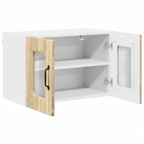  Fali konyhaszekrény 2 pcs Sonoma tölgy 60 x 31 x 40 cm Faanyag