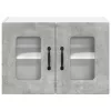  Fali konyhaszekrény Beton Szürke 60 x 31 x 40 cm Faanyag
