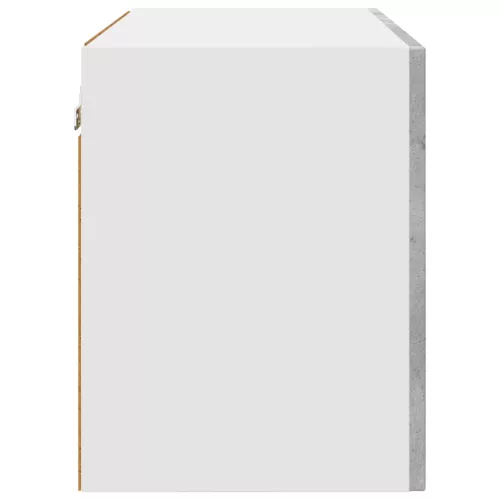  Fali konyhaszekrény 2 pcs Beton Szürke 60 x 31 x 40 cm Faanyag