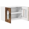  Fali konyhaszekrény 2 pcs Füstölt tölgy 60 x 31 x 40 cm Faanyag