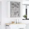  Fali konyhaszekrény Szürke Sonoma 60 x 31 x 40 cm Faanyag