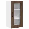  Fali konyhaszekrény 2 pcs Barna Tölgy 40 x 31 x 80 cm Faanyag