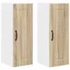  Fali konyhaszekrény 2 pcs Sonoma tölgy 30 x 31 x 80 cm Faanyag