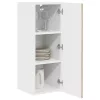  Fali konyhaszekrény 2 pcs Sonoma tölgy 30 x 31 x 80 cm Faanyag