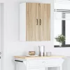  Fali konyhaszekrény 2 pcs Sonoma tölgy 30 x 31 x 80 cm Faanyag
