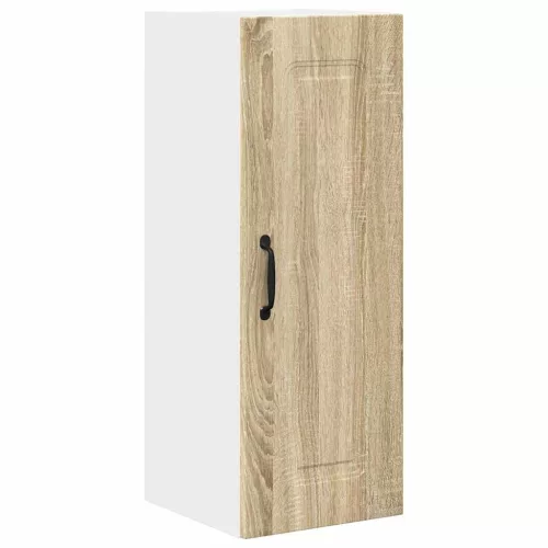  Fali konyhaszekrény 2 pcs Sonoma tölgy 30 x 31 x 80 cm Faanyag