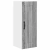  Fali konyhaszekrény Szürke Sonoma 30 x 31 x 80 cm Faanyag