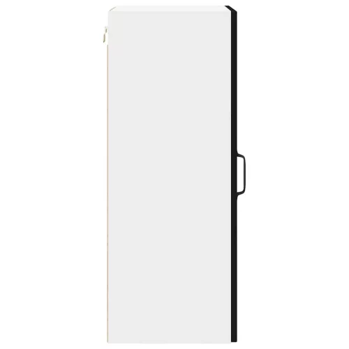  Fali konyhaszekrény polcokkal Fekete 40 x 31 x 80 cm Faanyag