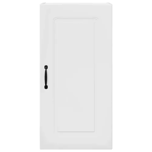  Fali konyhaszekrény Magas Fényű Fehér 40 x 31 x 80 cm Faanyag