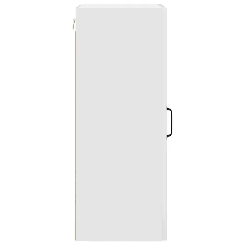  Fali konyhaszekrény Magas Fényű Fehér 40 x 31 x 80 cm Faanyag