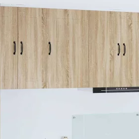  Fali konyhaszekrény Sonoma tölgy 50 x 31 x 80 cm Faanyag