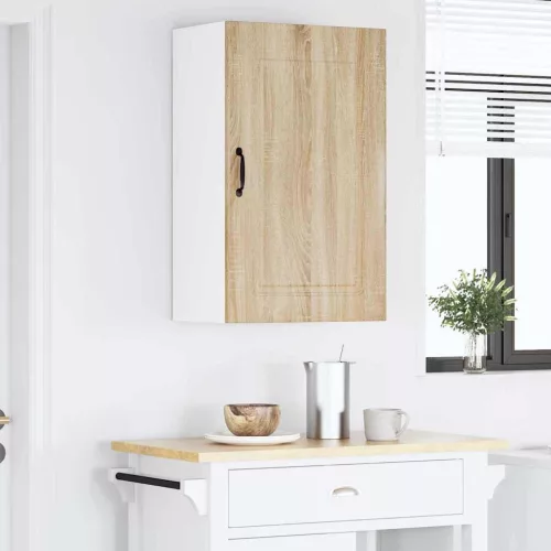  Fali konyhaszekrény Sonoma tölgy 50 x 31 x 80 cm Faanyag