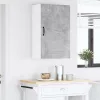  Fali konyhaszekrény Beton Szürke 50 x 31 x 80 cm Faanyag