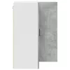  Fali konyhaszekrény Beton Szürke 57 x 57 x 80 cm Faanyag