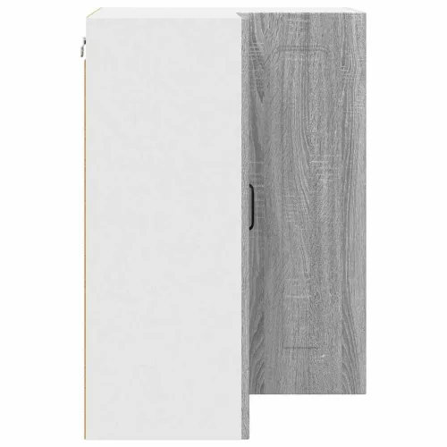  Fali konyhaszekrény Szürke Sonoma 57 x 57 x 80 cm Faanyag