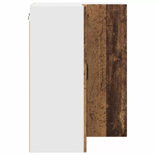  Fali konyhaszekrény polcokkal Öreg fa 57 x 57 x 80 cm Faanyag