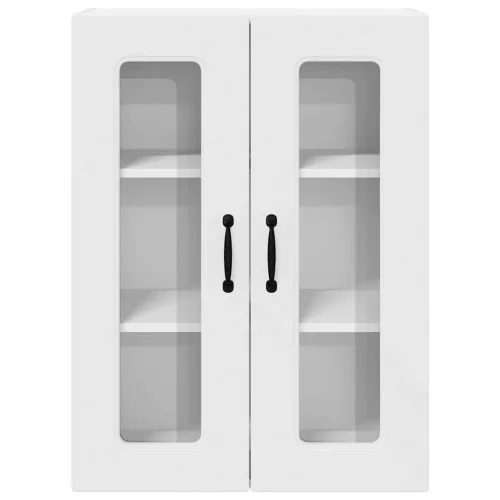  Fali konyhaszekrény polcokkal Fehér 60 x 31 x 80 cm Faanyag