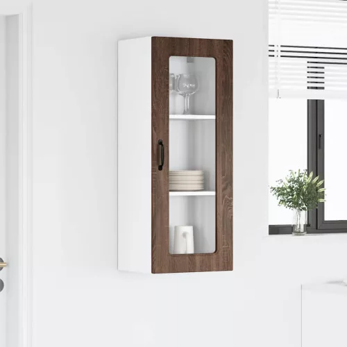  Fali konyhaszekrény Barna Tölgy 40 x 31 x 100 cm Faanyag