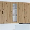  Fali konyhaszekrény Artisan tölgy 40 x 31 x 100 cm Faanyag