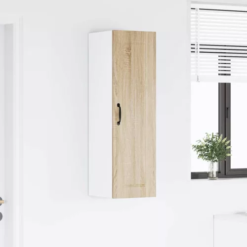  Fali konyhaszekrény Sonoma tölgy 30 x 31 x 100 cm Faanyag