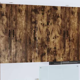    Fali konyhaszekrény Füstölt tölgy 30 x 31 x 100 cm Faanyag