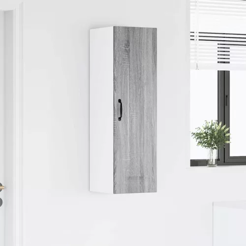  Fali konyhaszekrény Szürke Sonoma 30 x 31 x 100 cm Faanyag