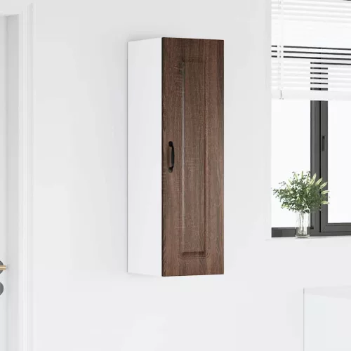  Fali konyhaszekrény Barna Tölgy 30 x 31 x 100 cm Faanyag