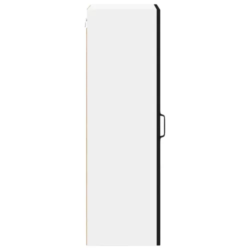  Fali konyhaszekrény polcokkal Fekete 40 x 31 x 100 cm Faanyag