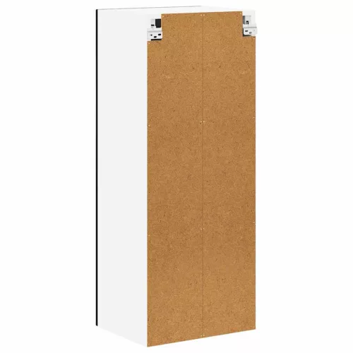  Fali konyhaszekrény polcokkal Fekete 40 x 31 x 100 cm Faanyag