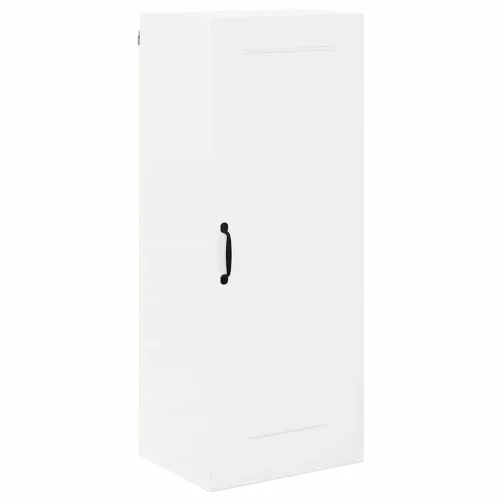  Fali konyhaszekrény Magas Fényű Fehér 40 x 31 x 100 cm Faanyag