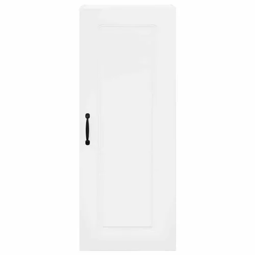  Fali konyhaszekrény Magas Fényű Fehér 40 x 31 x 100 cm Faanyag