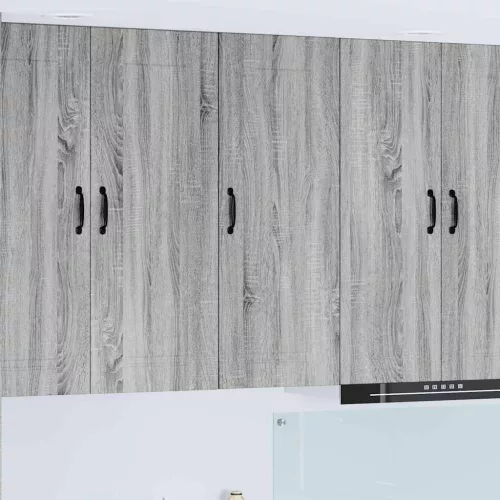  Fali konyhaszekrény Szürke Sonoma 40 x 31 x 100 cm Faanyag