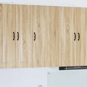  Fali konyhaszekrény Sonoma tölgy 50 x 31 x 100 cm Faanyag