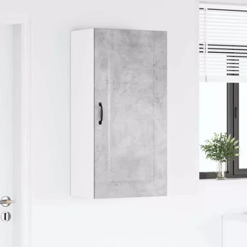  Fali konyhaszekrény Beton Szürke 50 x 31 x 100 cm Faanyag