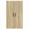 Fali konyhaszekrény Sonoma tölgy 60 x 31 x 100 cm Faanyag