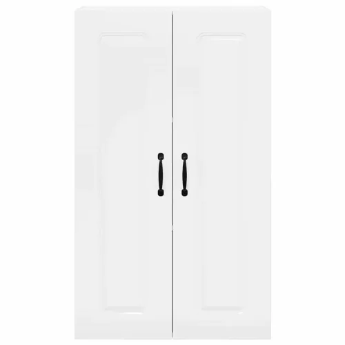  Fali konyhaszekrény Magas Fényű Fehér 60 x 31 x 100 cm Faanyag