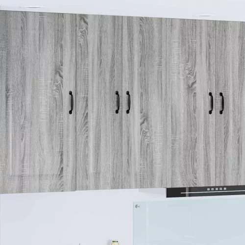  Fali konyhaszekrény Szürke Sonoma 60 x 31 x 100 cm Faanyag