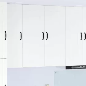    Fali konyhaszekrény polcokkal Fehér 80 x 31 x 100 cm Faanyag