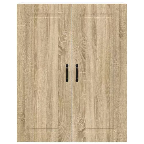  Fali konyhaszekrény Sonoma tölgy 80 x 31 x 100 cm Faanyag