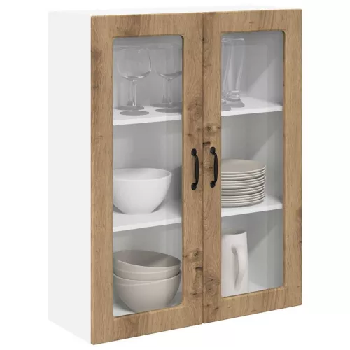  Fali konyhaszekrény Artisan tölgy 80 x 31 x 100 cm Faanyag