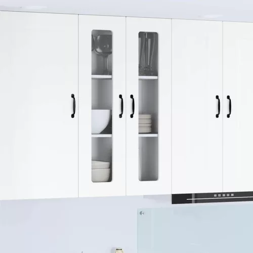  Fali konyhaszekrény polcokkal Fehér 60 x 31 x 100 cm Faanyag