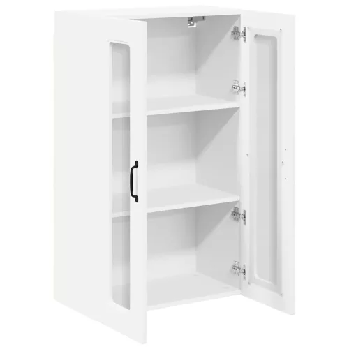  Fali konyhaszekrény polcokkal Fehér 60 x 31 x 100 cm Faanyag