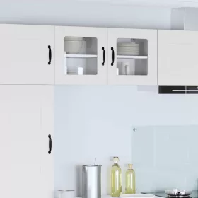    Fali konyhaszekrény polcokkal Fehér 40 x 31 x 40 cm Faanyag