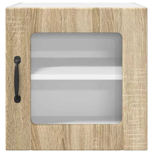  Fali konyhaszekrény 2 pcs Sonoma tölgy 40 x 31 x 40 cm Faanyag