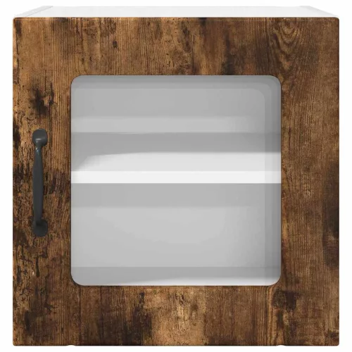  Fali konyhaszekrény 2 pcs Füstölt tölgy 40 x 31 x 40 cm Faanyag