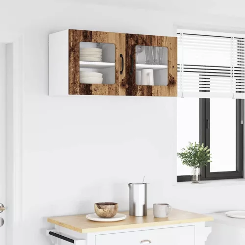  Fali konyhaszekrény polcokkal Öreg fa 40 x 31 x 40 cm Faanyag