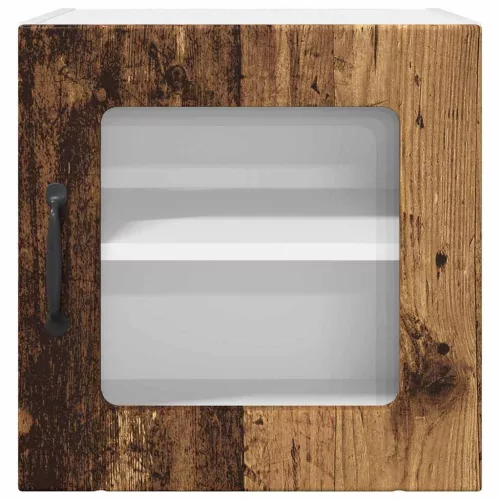  Fali konyhaszekrény 2 pcs Öreg fa 40 x 31 x 40 cm Faanyag